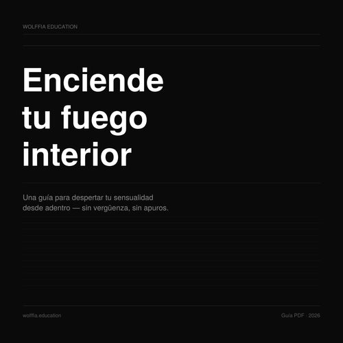 El despertar de tu sensualidad